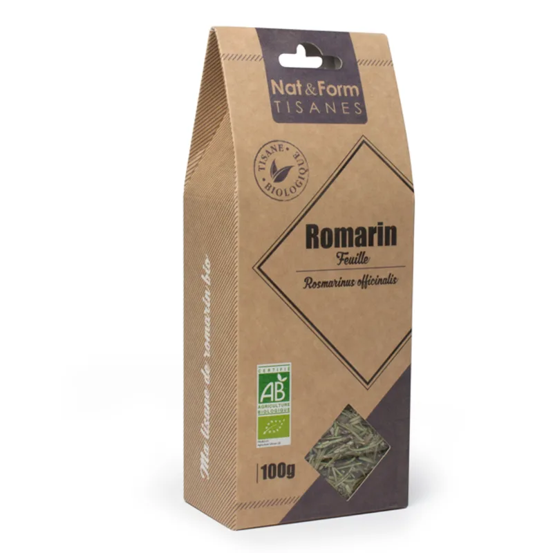 Nat&Form Organic Herbal Tea Rosemary Leaf 100g