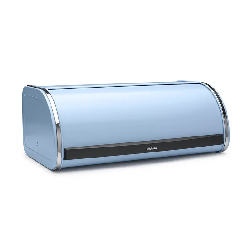 Ψωμιέρα με Καπάκι Μεταλλική Dreamy Blue Roll Top Brabantia