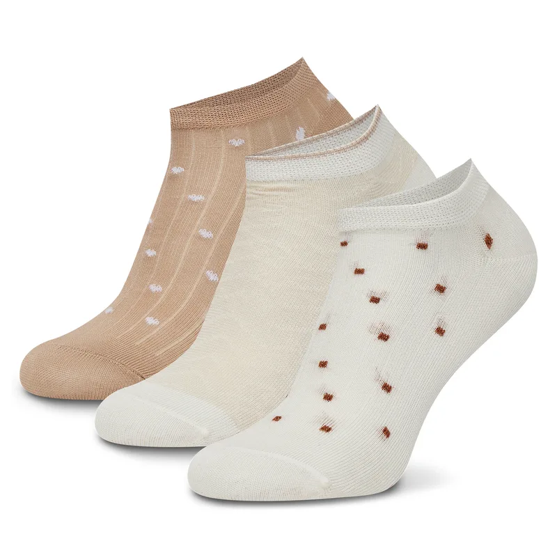 Κάλτσες κοντές Nine West KR_NW_FRESITA_Z_SS25 (3 PACK) Μπεζ