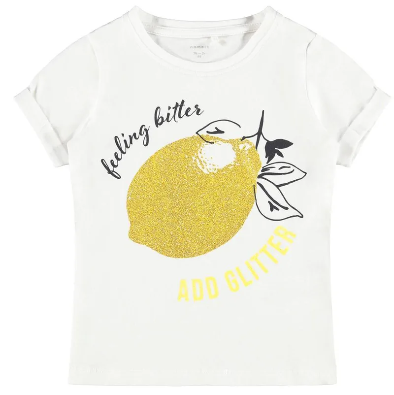 T-SHIRT NAME IT 13190188 NMFHAMINA SS ΛΕΥΚΟ (92 CM)-(2 ΕΤΩΝ)