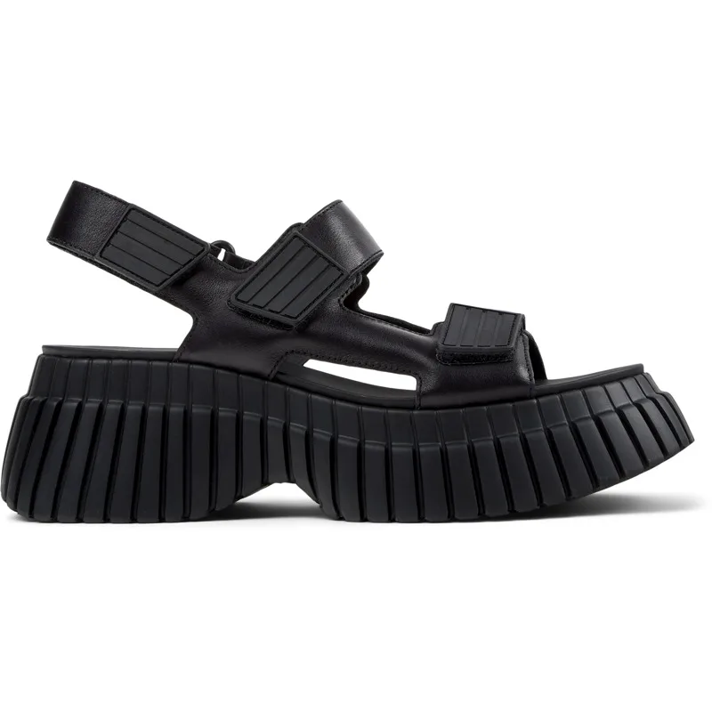 CAMPER BCN - Πέδιλα Για Γυναικεία - Μαύρο, Μέγεθος 40, Smooth leather