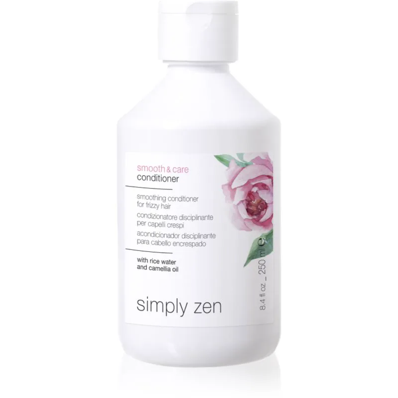 Simply Zen Smooth & Care Conditioner λειαντικό μαλακτικό για την αντιμετώπιση του κρεπαρίσματος μαλλιών 250 ml