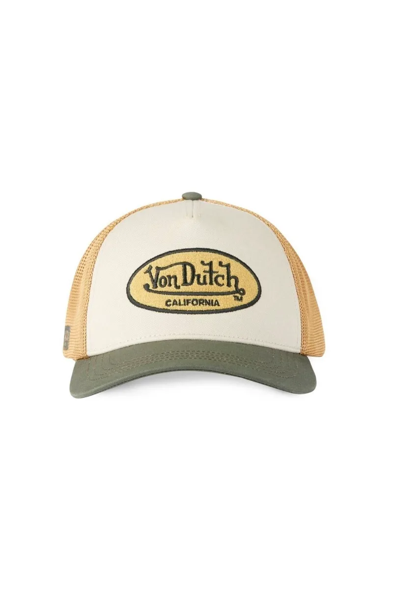 VON DUTCH Trucker Καπέλο VD/1/CB/TERRY/12 - BEIGE-VD/1/CB/TERRY/12-BEIGE
