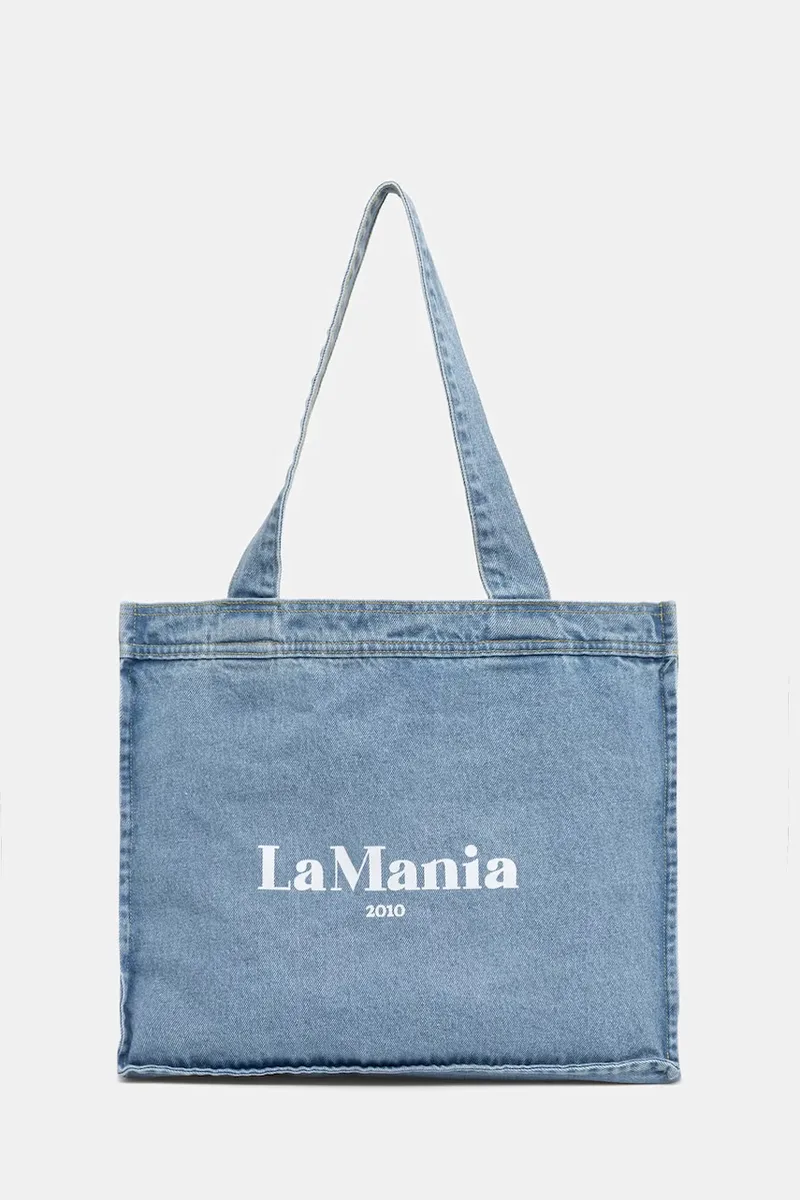La Mania τσάντα tote γυναικεία ντένιμ DARLING