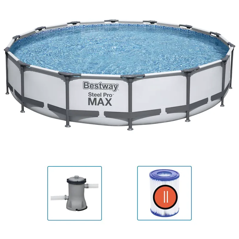 Bestway Σετ Πισίνας Steel Pro MAX 427 x 84 εκ.