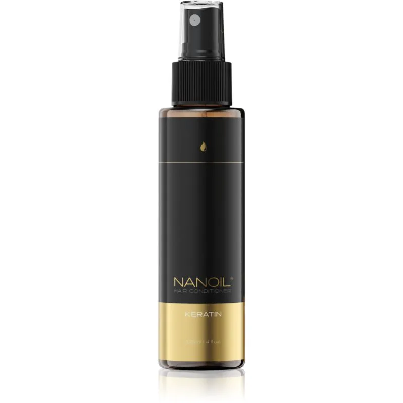 Nanoil Keratin αναγεννητικό μαλακτικό χωρίς ξέβγαλμα με κερατίνη 125 ml