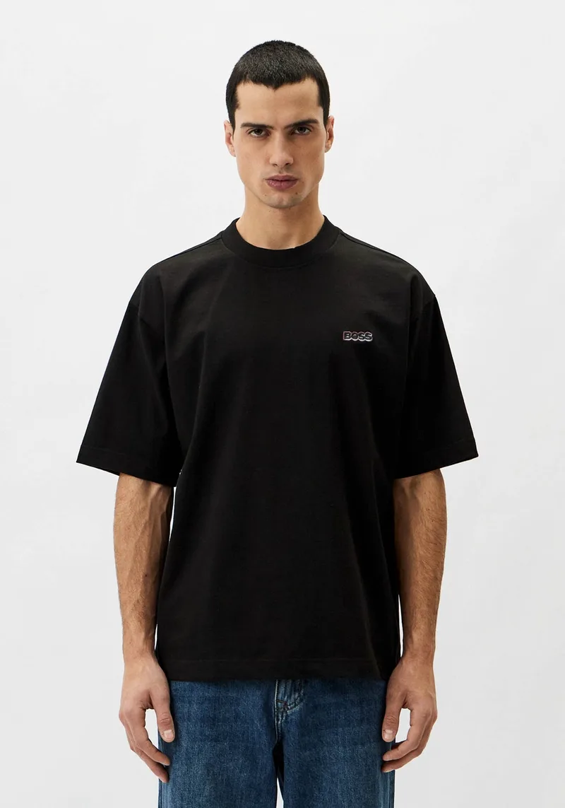 BOSS Κοντομάνικη T-shirt της σειράς Te Mixdenim - 50534225 001 Black