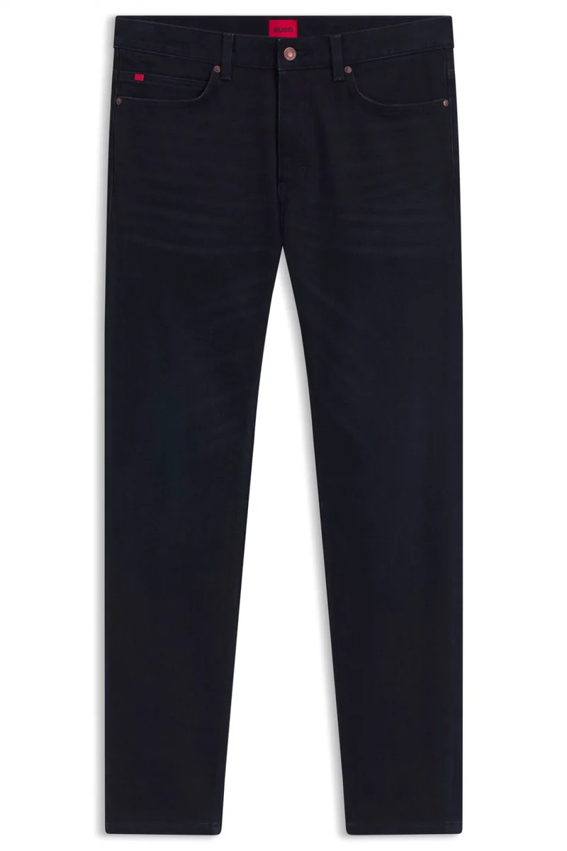 HUGO ΠΑΝΤΕΛΟΝΙ JEANS 708 SLIM FIT ΣΚΟΥΡΟ ΜΠΛΕ