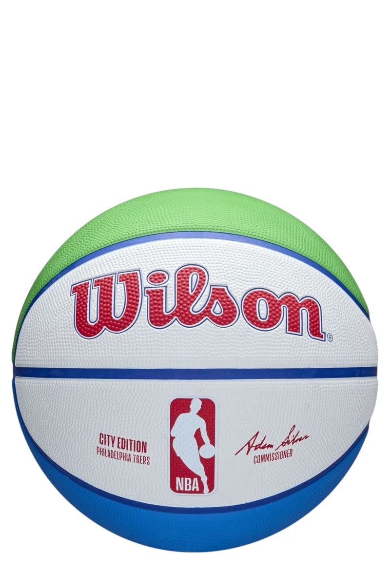 Μπάλα Μπάσκετ Wilson 2024 NBA Team City Edition Phi 76Er WZ4033923XB7-00