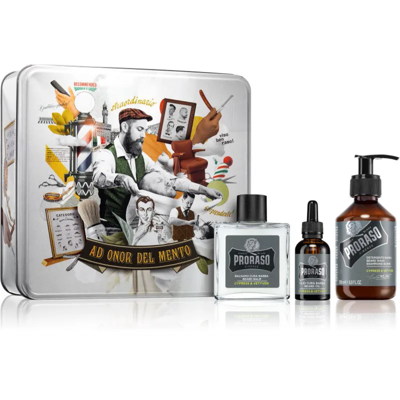Proraso Cypress & Vetyver Σετ για γενειάδα