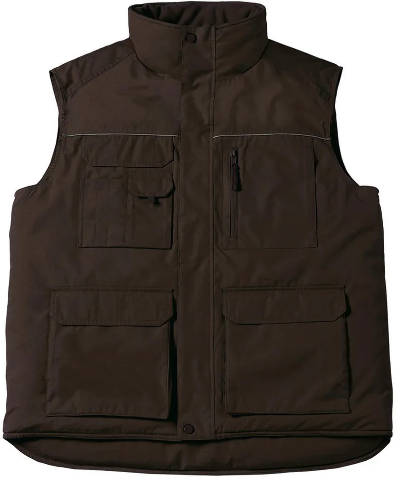 Αμάνικο Workwear Bodywarmer B & C Expert Pro Brown