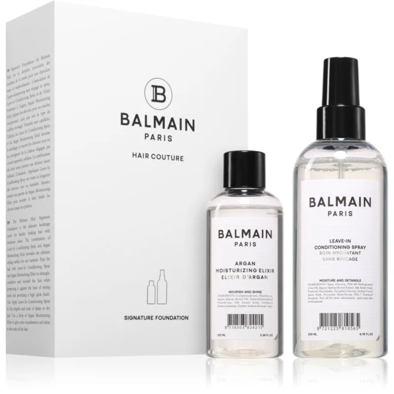Balmain Hair Couture Signature Foundation σετ δώρου για γυναίκες