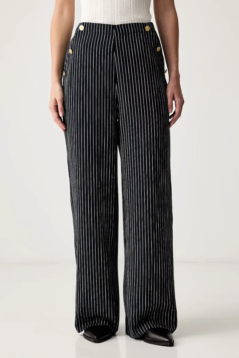 Tommy Hilfiger παντελόνι ίσιο γυναικείο με lyocell