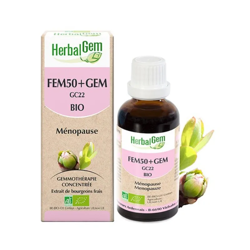 Herbalgem Gemmotherapy Complexes Fem50+ gem Gc22 Bio Menopause 30ml