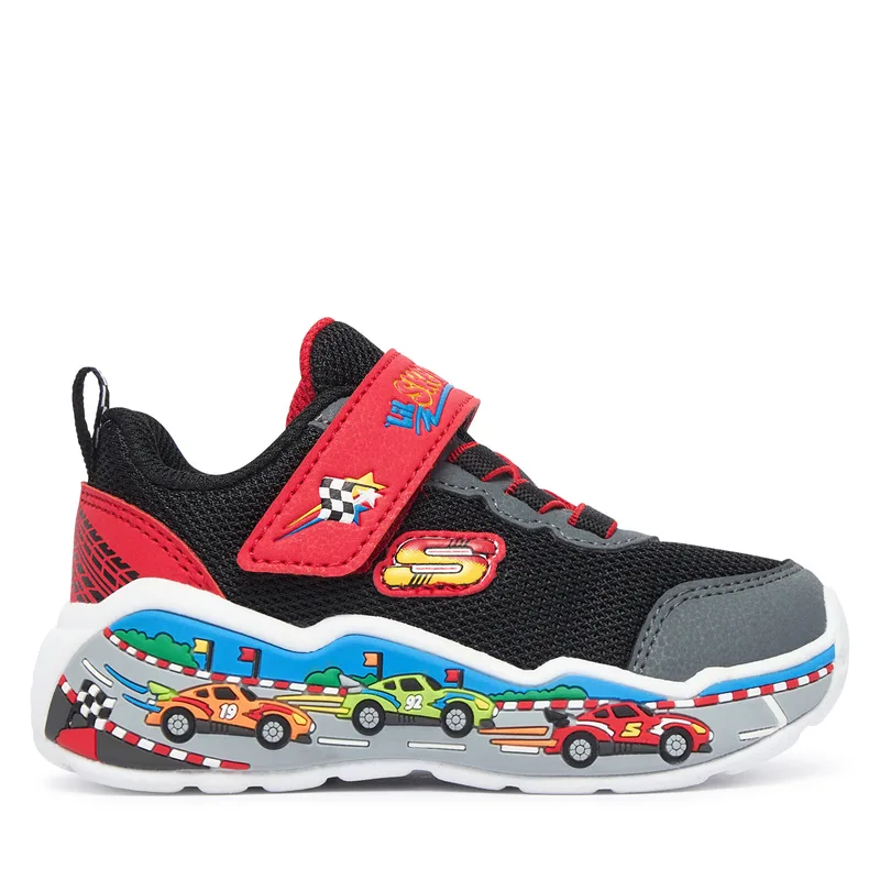 Αθλητικά Skechers Play Scene 407312N/BKRD Μαύρο
