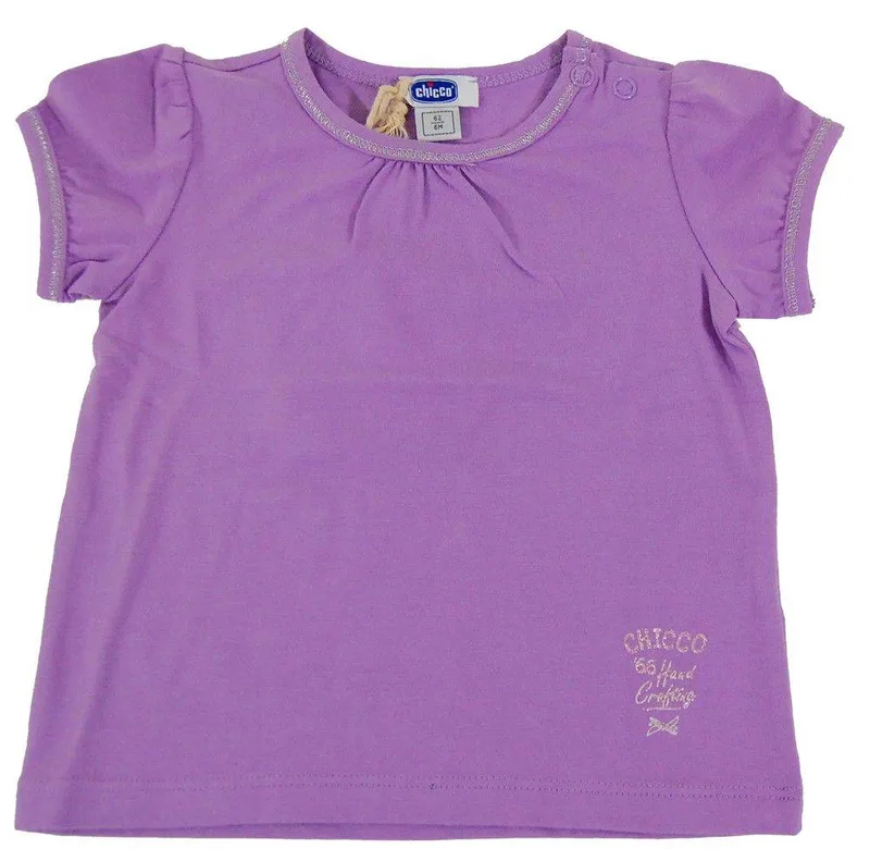 ΜΠΛΟΥΖΑ ΚΟΝΤΟΜΑΝΙΚΗ CHICCO BASIC ΛΙΛΑ (62ΕΚ.)-(3-6 ΜΗΝΩΝ)