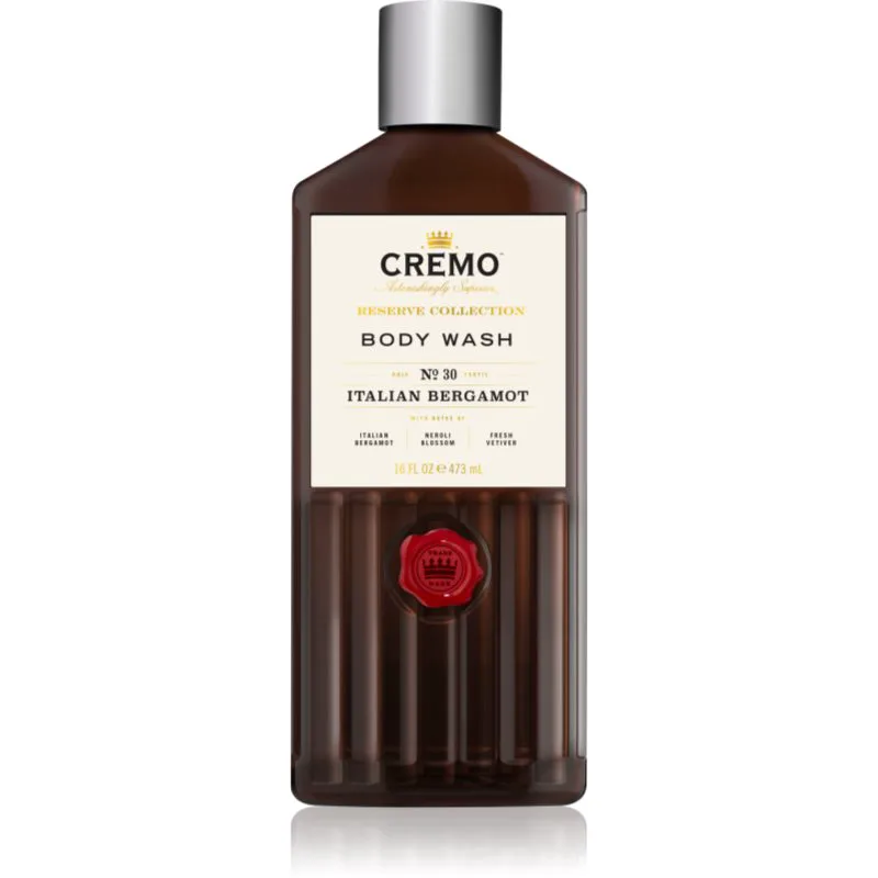 Cremo Italian Bergamot τζελ για ντους για άντρες 473 ml