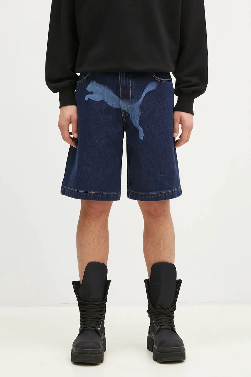Βαμβακερό τζιν σορτς Puma PUMA X A$AP ROCKY Denim Short