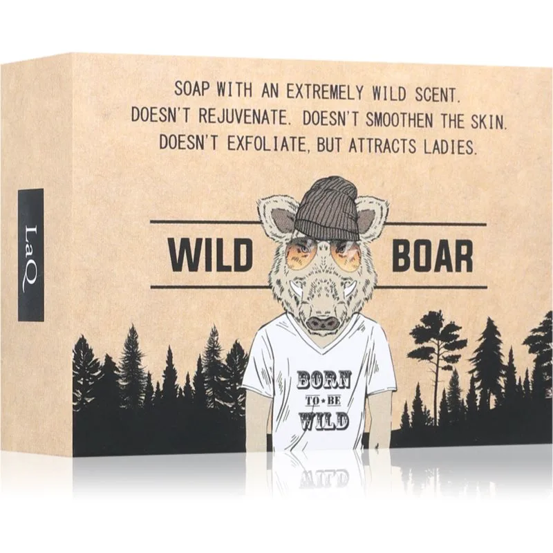 LaQ Boar From Forest πολυτελές στερεό σαπούνι 85 γρ