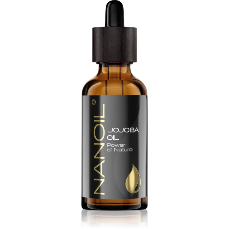 Nanoil Jojoba Oil λάδι jojoba Για πρόσωπο, σώμα και μαλλιά 50 ml