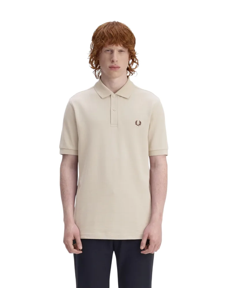 Fred Perry Ανδρικό Polo Plain Shirt M6000-Z87 Μπεζ