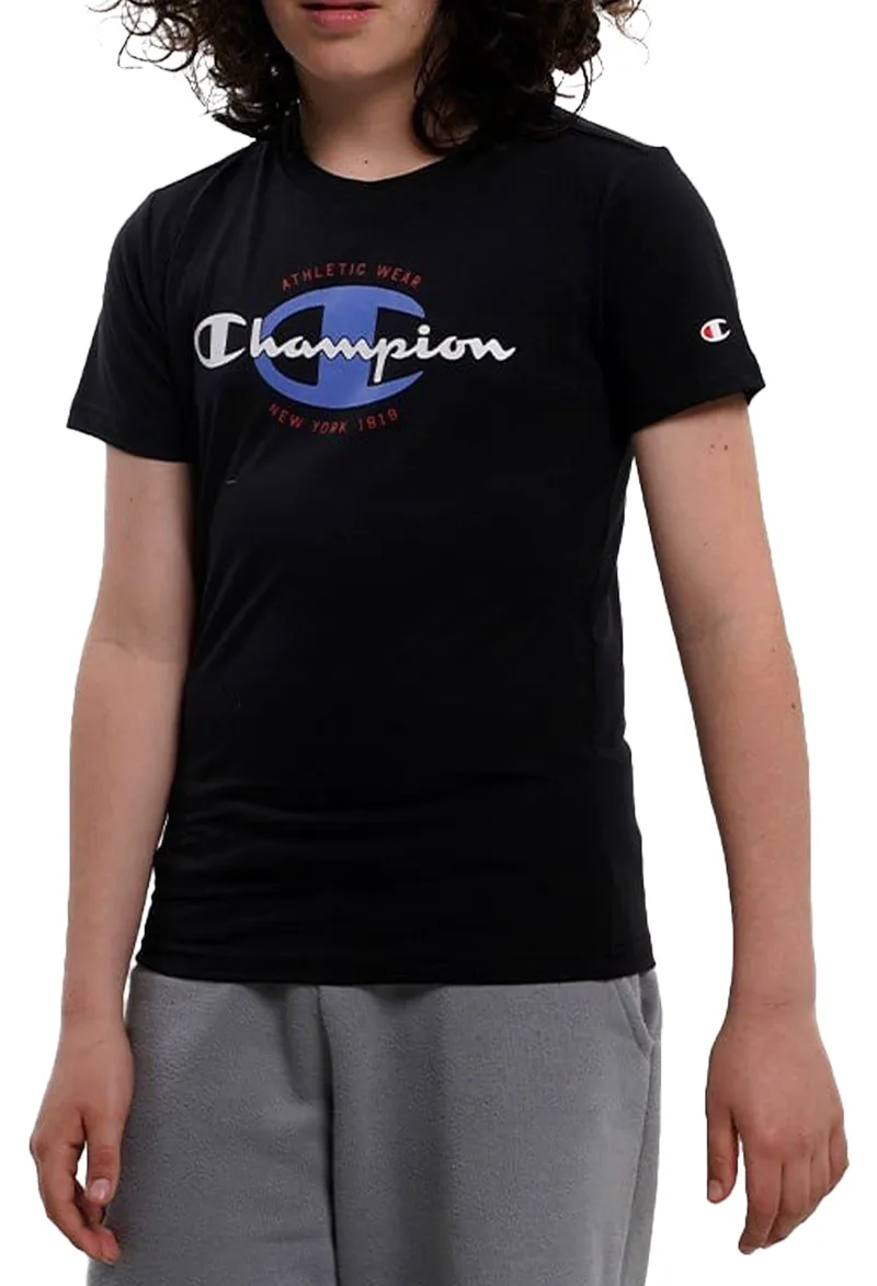 Μπλούζα Κοντομάνικη Champion Με Λογότυπο 306307-KK001 Αγόρι