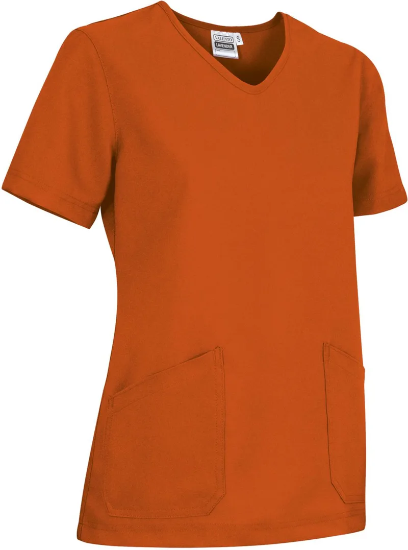 Γυναικείο Scrub Top LAVENDER Valento CQVALAVNJ Party Πορτοκαλί