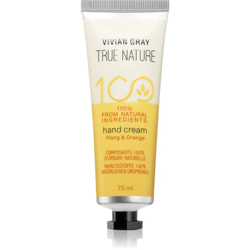 Vivian Gray True Nature Ylang & Πορτοκαλί ενυδατική κρέμα για τα χέρια 75 ml