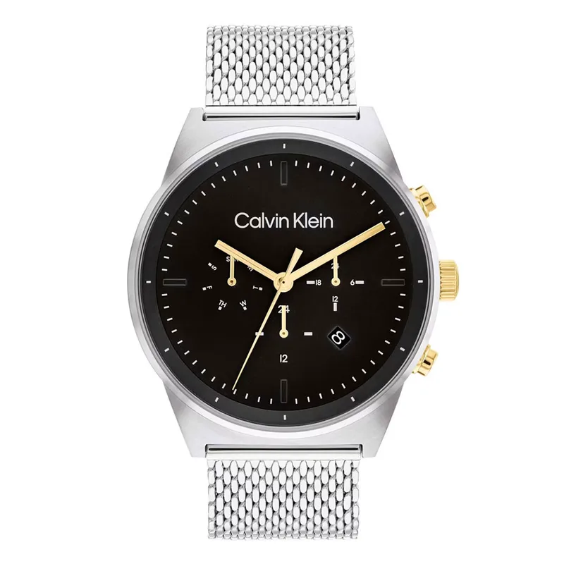 CALVIN KLEIN Silver Stainless Steel Bracelet 25200296