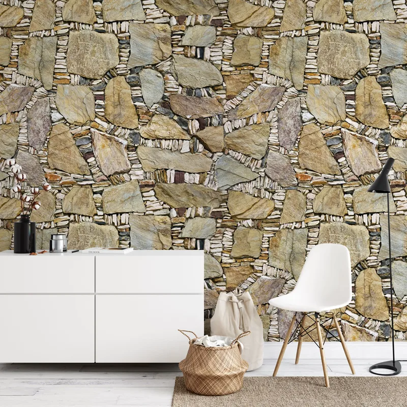 Αυτοκόλλητη Ταπετσαρία τοίχου STONE WALL 6