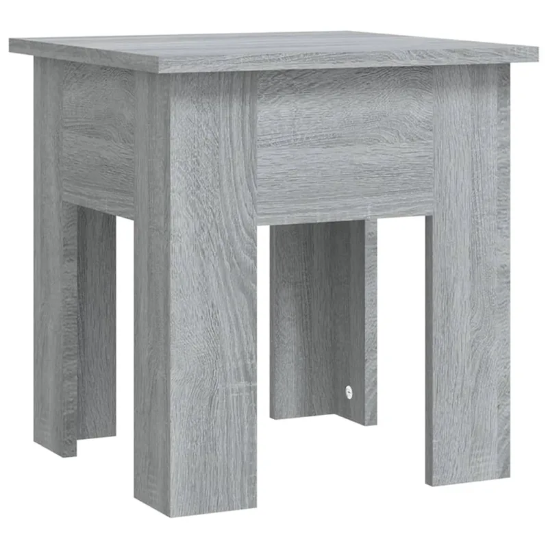 vidaXL Τραπεζάκι Σαλονιού Γκρι Sonoma 40 x 40 x 42 εκ. Μοριοσανίδα