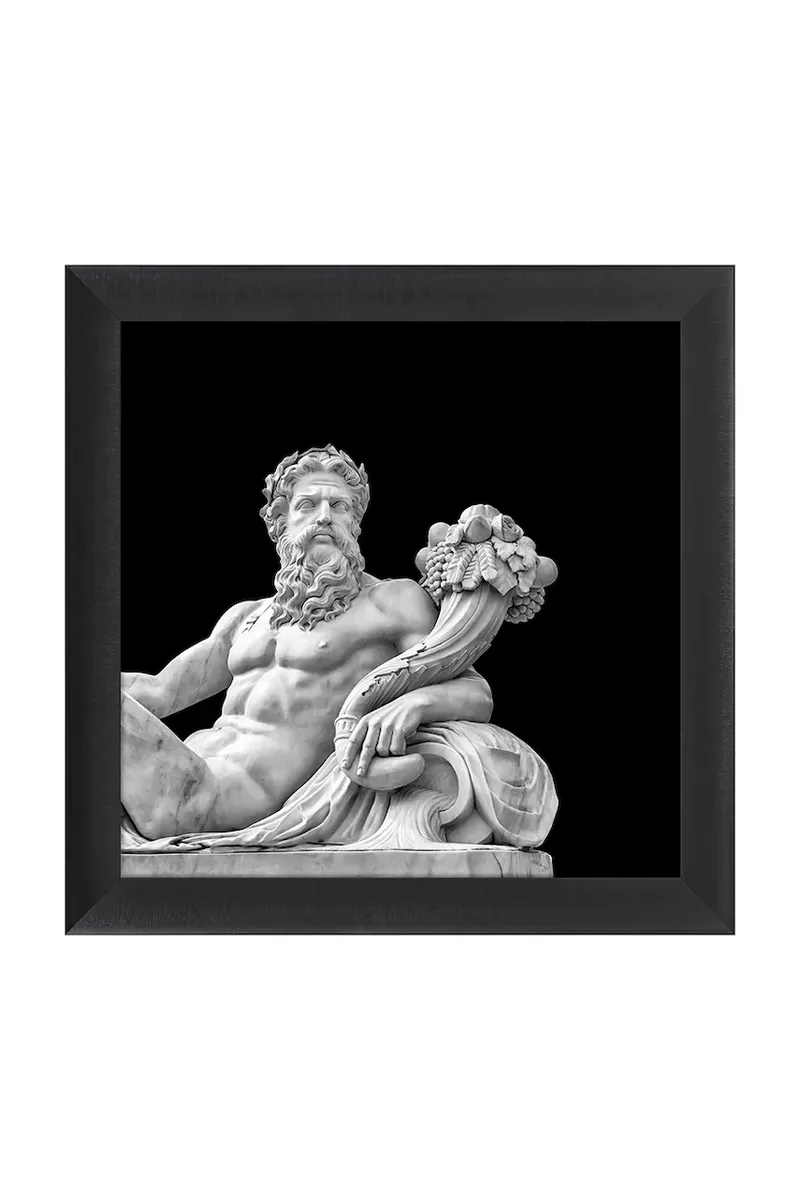 Διακοσμητικό τοίχου σε κορνίζα home & lifestyle ZEUS 70 x 70 cm
