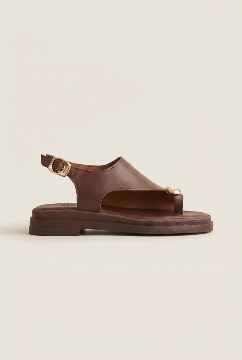 Mariella Fabiani Flatform σανδάλια - 2631/17 - Brown Matte