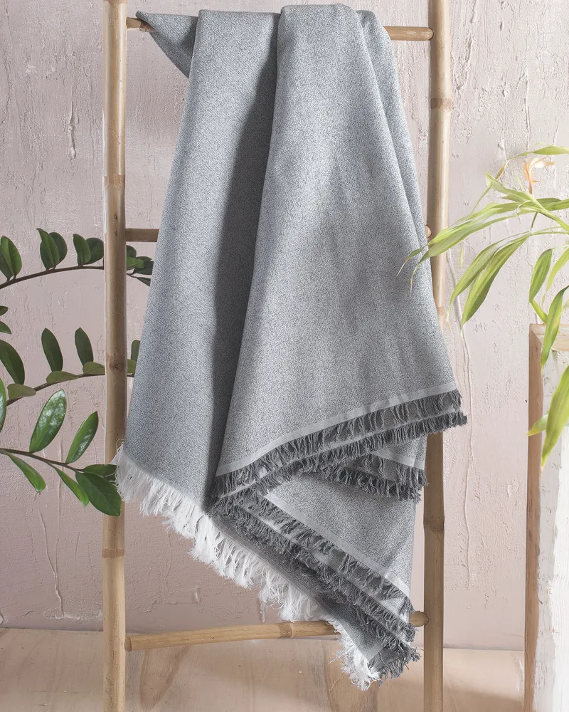 Διακοσμητική Μαξιλαροθήκη (40Χ40) Cadenza Grey, Rythmos Home