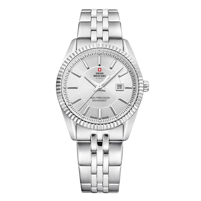 SWISS MILITARY By Chrono Stainless Steel bracelet SM34066.02