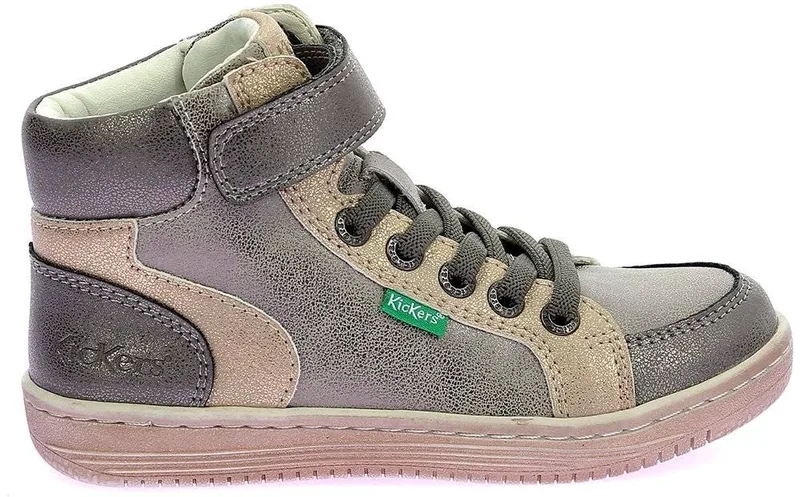 ΜΠΟΤΑΚΙ KICKERS LOLASTIC 972721 ΑΣΗΜΙ/ΣΑΜΠΑΝΙ (EU:25)