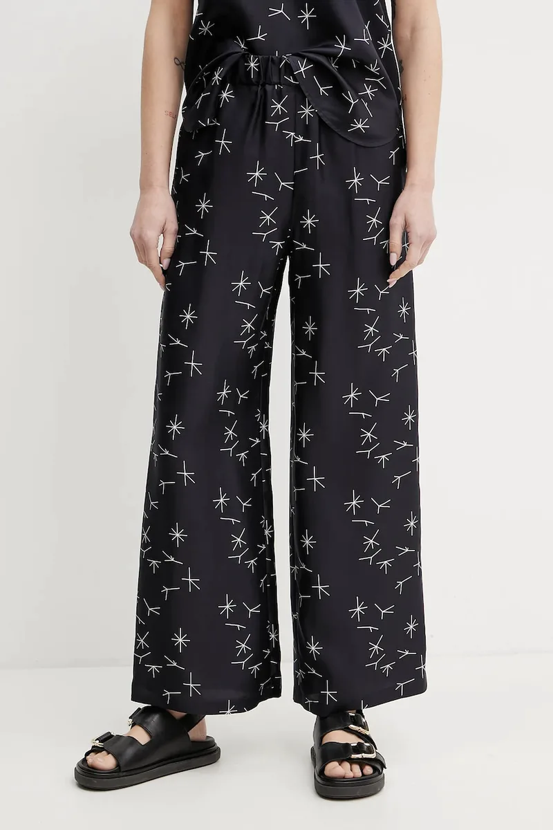 Μεταξωτό παντελόνι MM by Max Mara