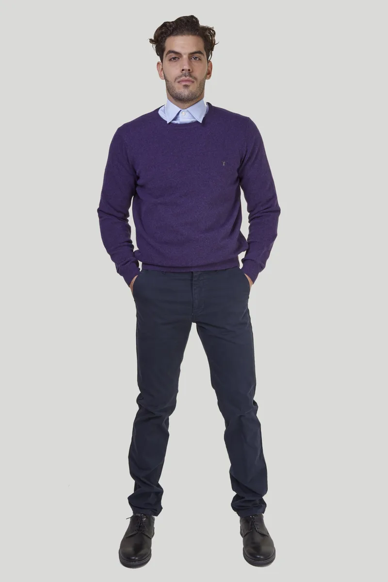 The Bostonians ανδρικό chinos παντελόνι Slim fit - CN9493570 Μπλε Σκούρο
