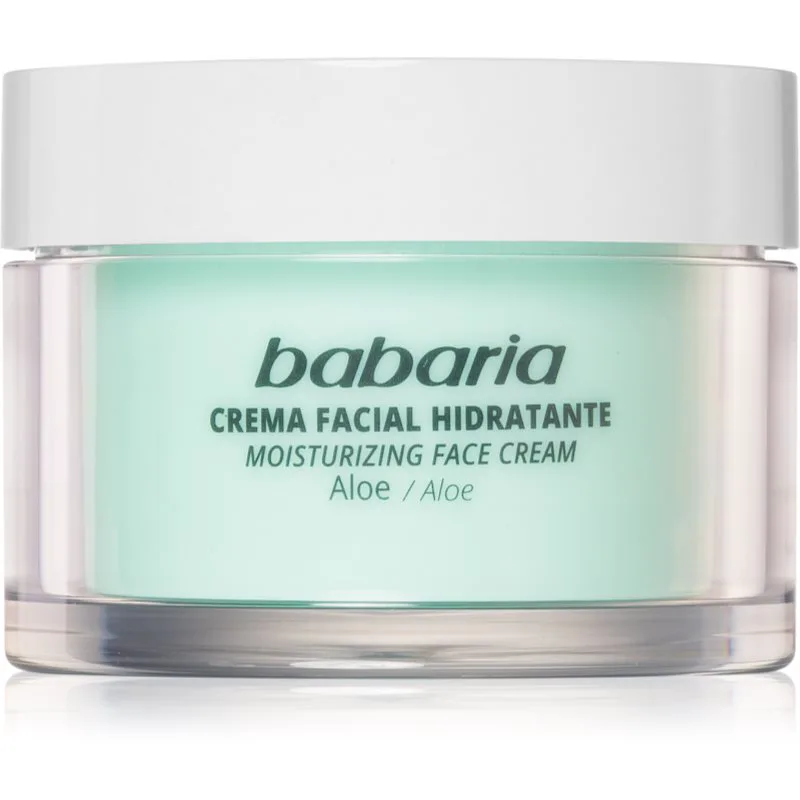 Babaria Aloe Vera ενυδατική κρέμα με αλόη βέρα 50 ml