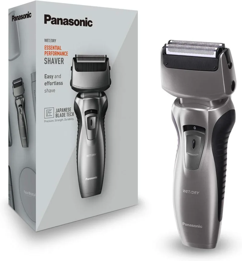 Panasonic Ξυριστική Μηχανή ES-RW33-H503 2 Λάμες Wet&Dry 8D