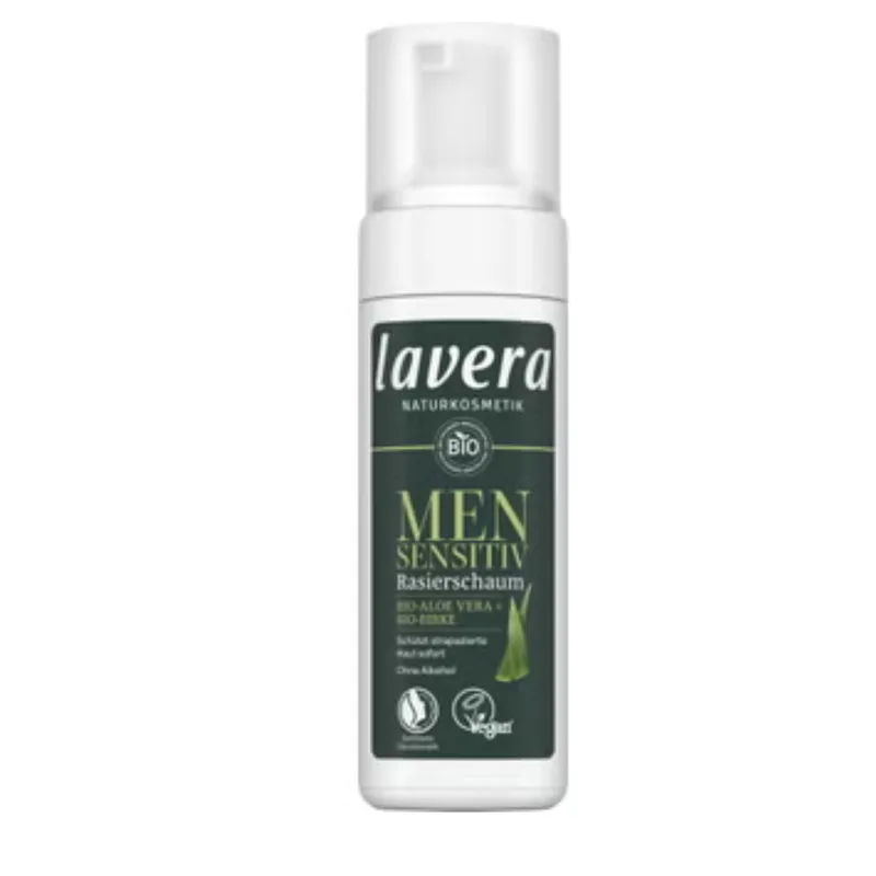 Lavera Uomo Sensitiv Gentle Shaving Foam, 150 ml