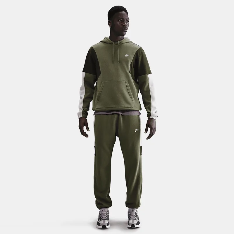 Nike Club Fleece Ανδρικό Σετ Φόρμας (9000232577_86211)