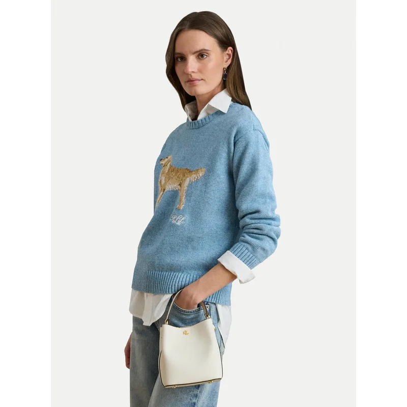Τσάντα LAUREN RALPH LAUREN 431969365018 Κρεμ