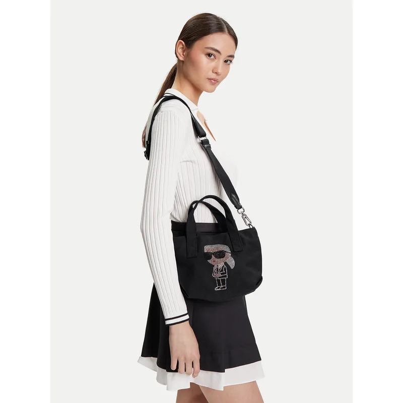 Τσάντα KARL LAGERFELD A3W50023 Μαύρο