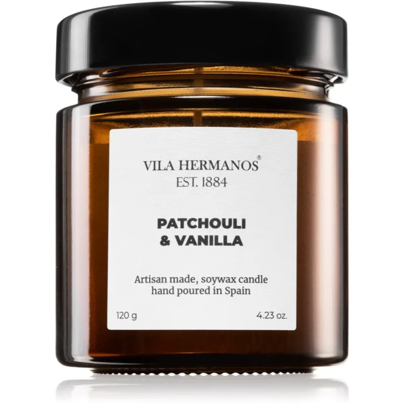 Vila Hermanos Apothecary Patchouli & Vanilla αρωματικό κερί 120 γρ