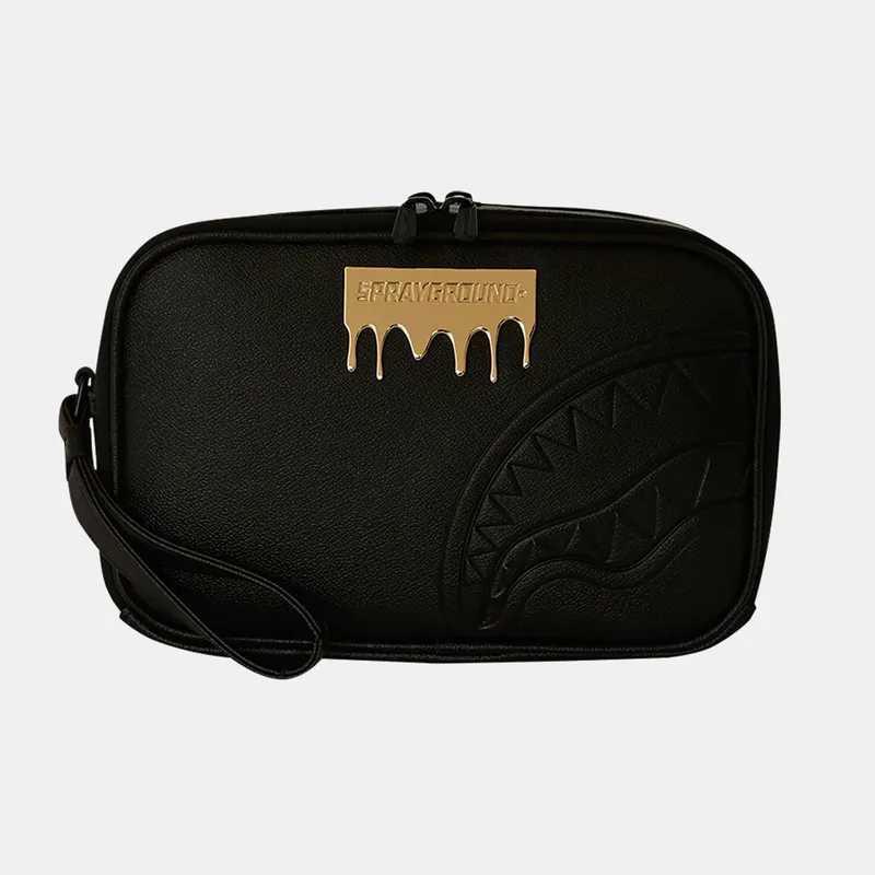Sprayground Χρυσό Brick Lux Brick Toletry Brick Νεσεσέρ (9000278207_1523)