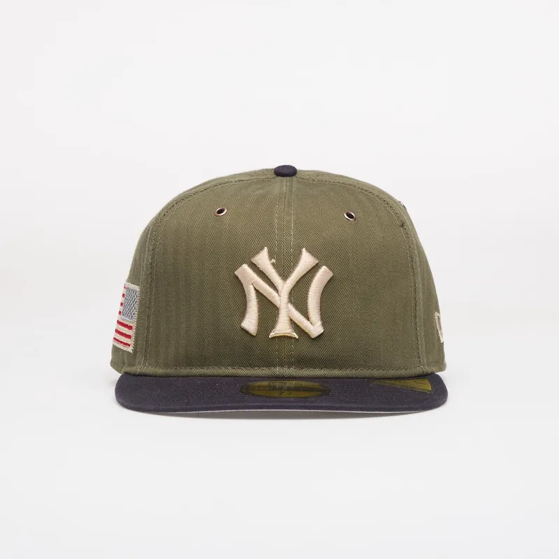 Cap New Era 59FIFTY MLB American Herringbone New York Yankees Official Team Color 7