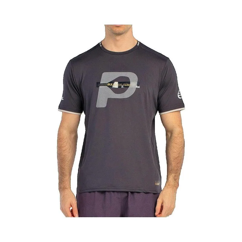 T-shirt με κοντά μανίκια Bullpadel T-shirt Premier Padel Bises Carbon