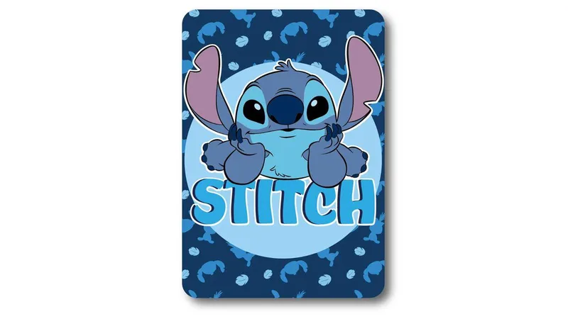 Κουβέρτα Κούνιας Fleece 100x140εκ. Disney Home Stitch 18 Blue Digital Print DimCol (Ύφασμα: Polyester, Χρώμα: Μπλε, Μέγεθος: Κούνιας) - DimCol - 54462527014