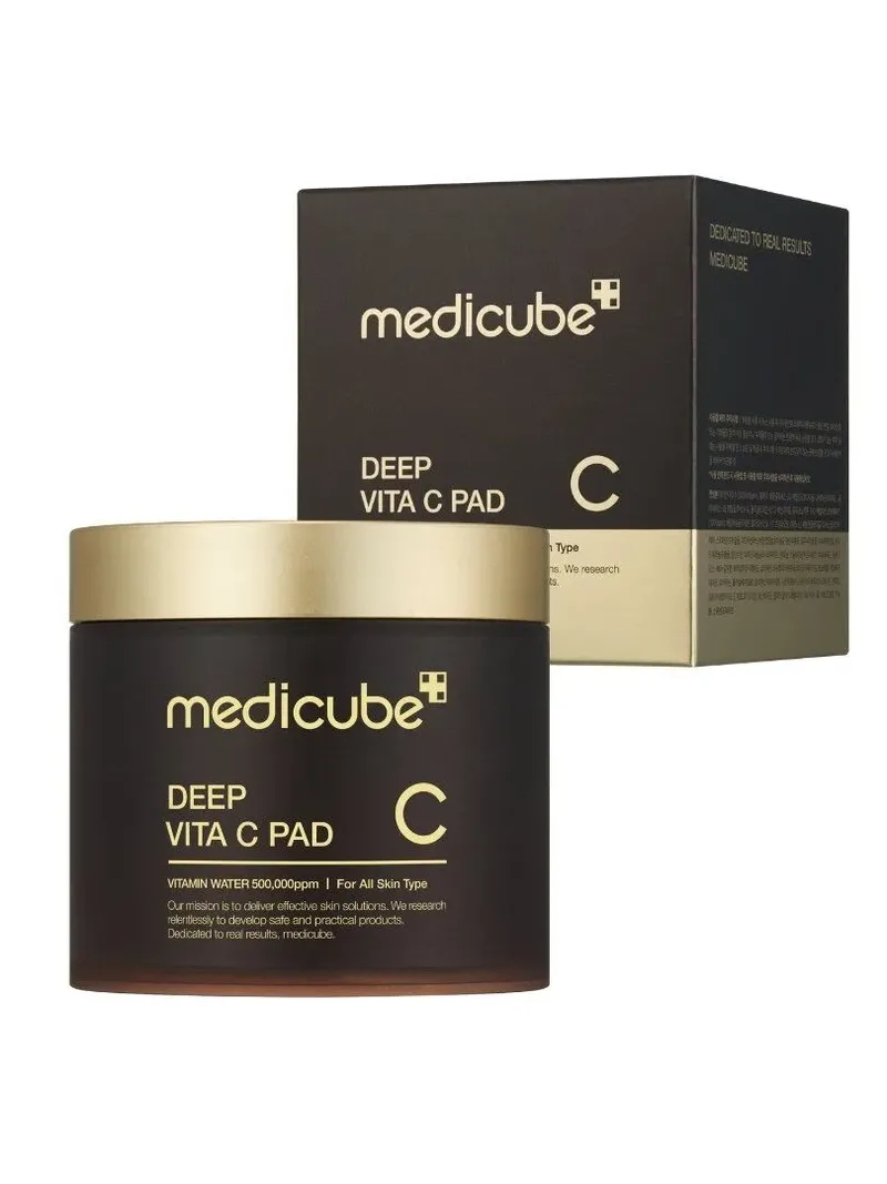 Medicube Deep Vita C Pad – Εμποτισμένα δισκία με βιταμίνη C για λαμπερό δέρμα 150g (70pads)